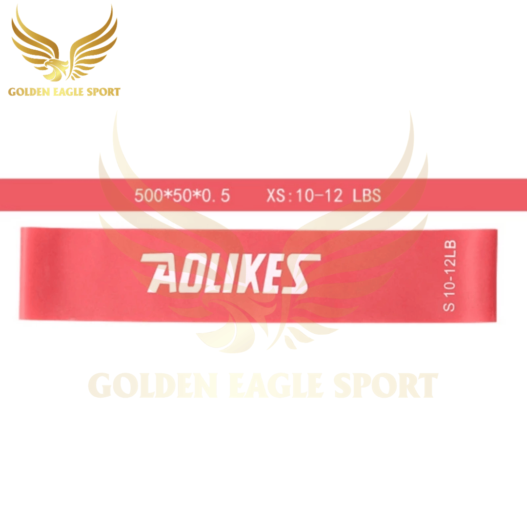 Dây Kháng Lực Mini Band, Bộ Dây Mini Band Cao Su Kháng Lực Tập Gym Chân Mông Aolikes