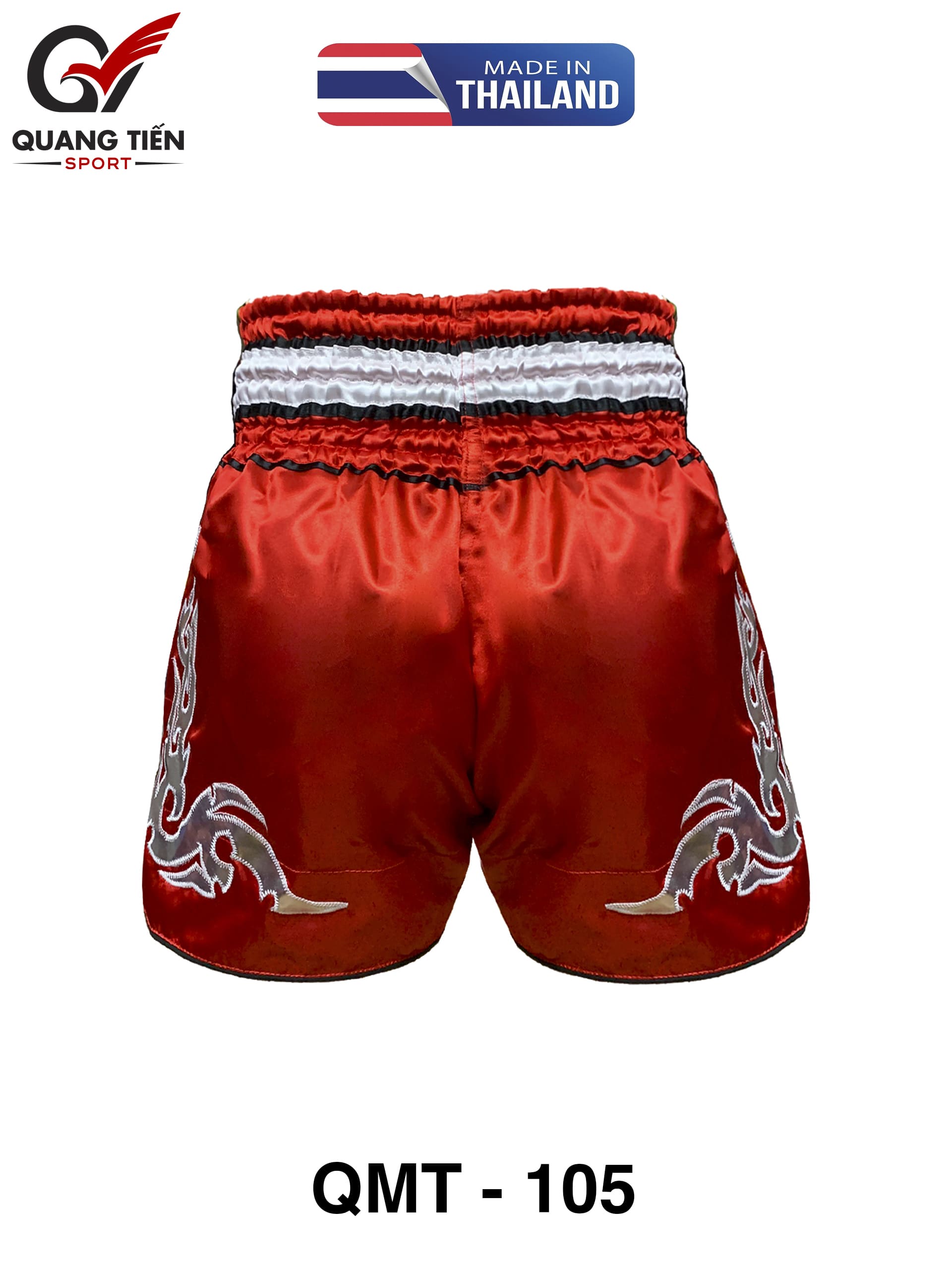 Quần MuayThai chính hãng cao cấp QMT-105
