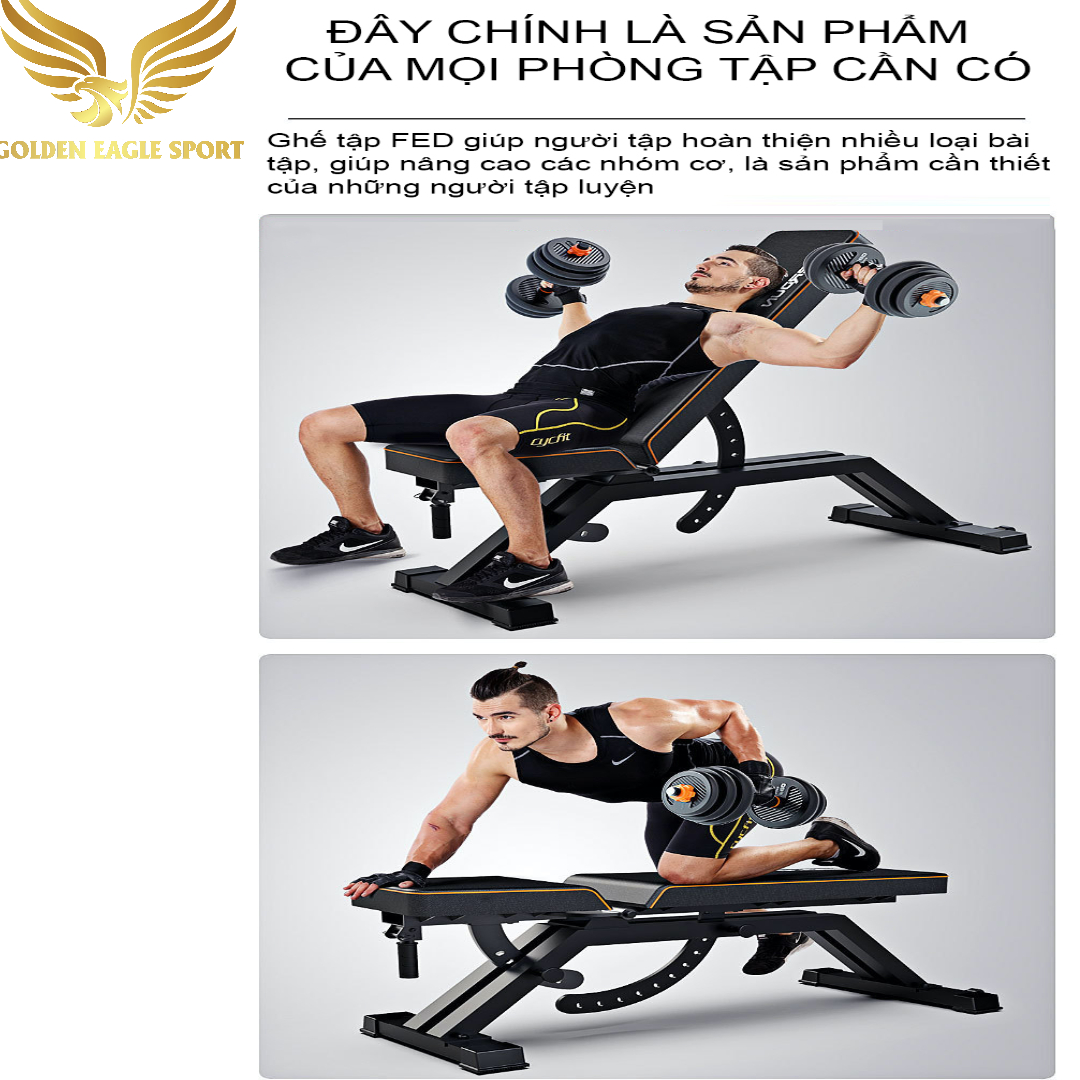 Ghế Tập Tạ Điều Chỉnh Thế Hệ Mới FED-0228