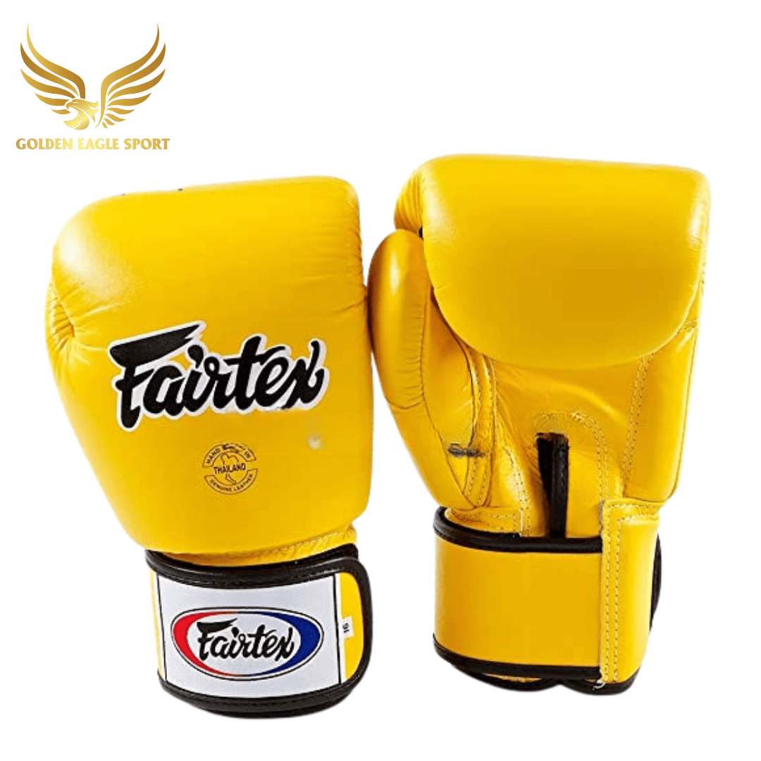 Găng Tay Boxing Fairtex BGV1 Universal Gloves - Breathable - Vàng