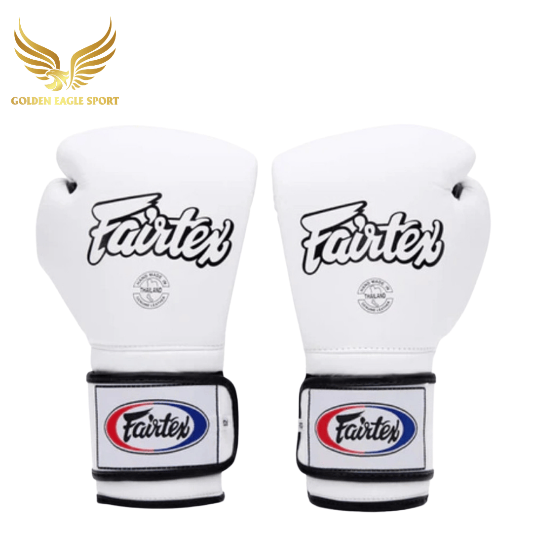 Găng Tay Boxing Fairtex BGV9 Mexican Style - HEAVY HITTER - Trắng Đen