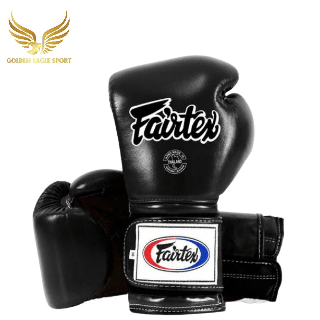 Găng Tay Boxing Fairtex BGV9 Mexican Style - HEAVY HITTER - Đen
