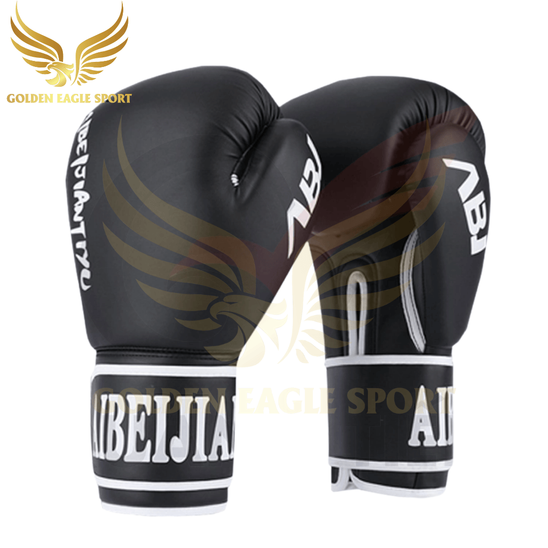 Găng Tay Boxing ABJ đen nhám cao cấp chính hãng