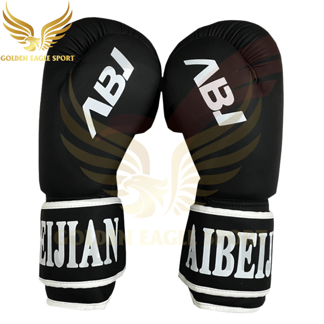 Găng Tay Boxing ABJ đen nhám cao cấp chính hãng