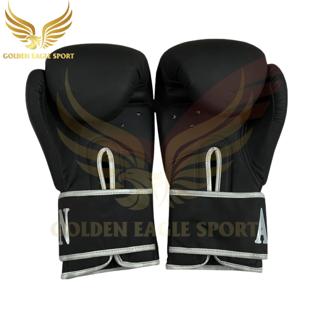 Găng Tay Boxing ABJ đen nhám cao cấp chính hãng