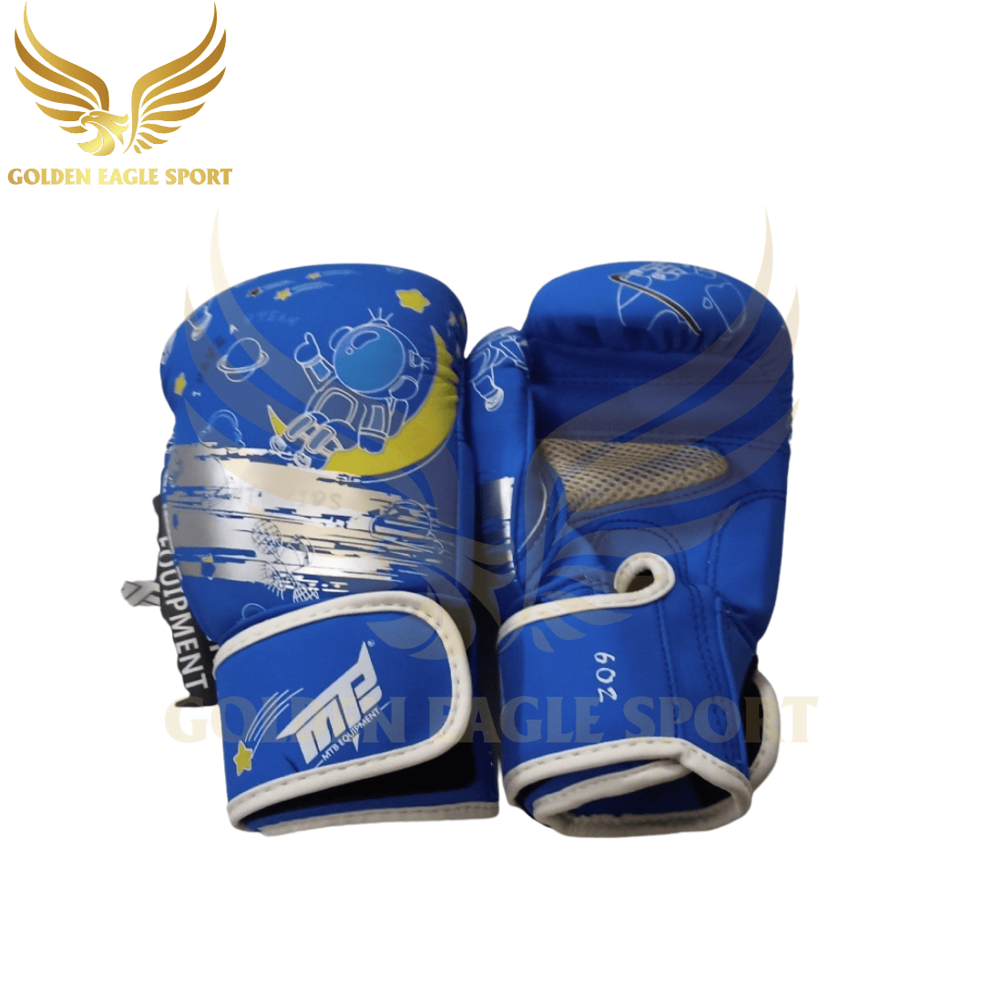 Găng tay boxing mini màu xanh MTB trẻ em 6oz 6.0 new cá tính new 2025