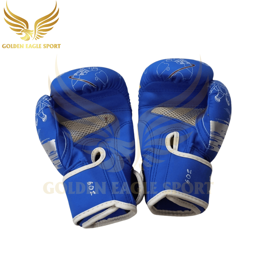 Găng tay boxing mini màu xanh MTB trẻ em 6oz 6.0 new cá tính new 2025