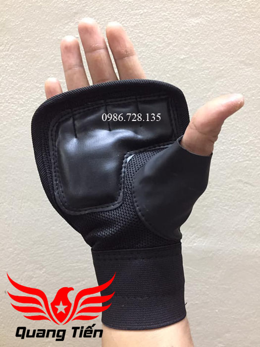Găng tay tập tạ gym sport 1 vòng cổ tay QT21
