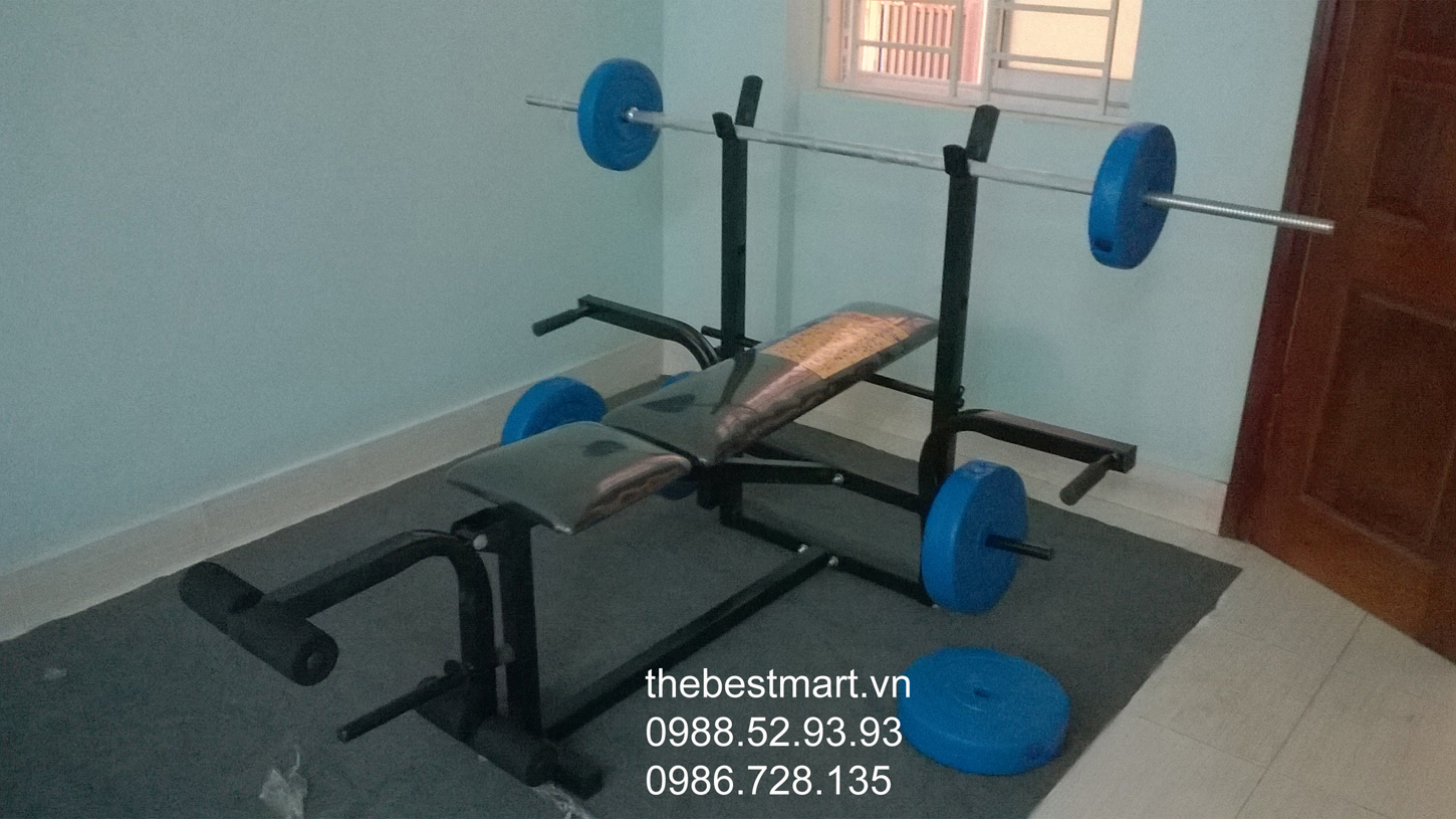 Ghế tập tạ Xuki có ép