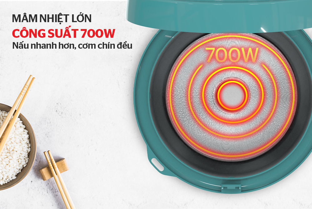 Nồi cơm điện 1.8L Sunhouse SHD8605