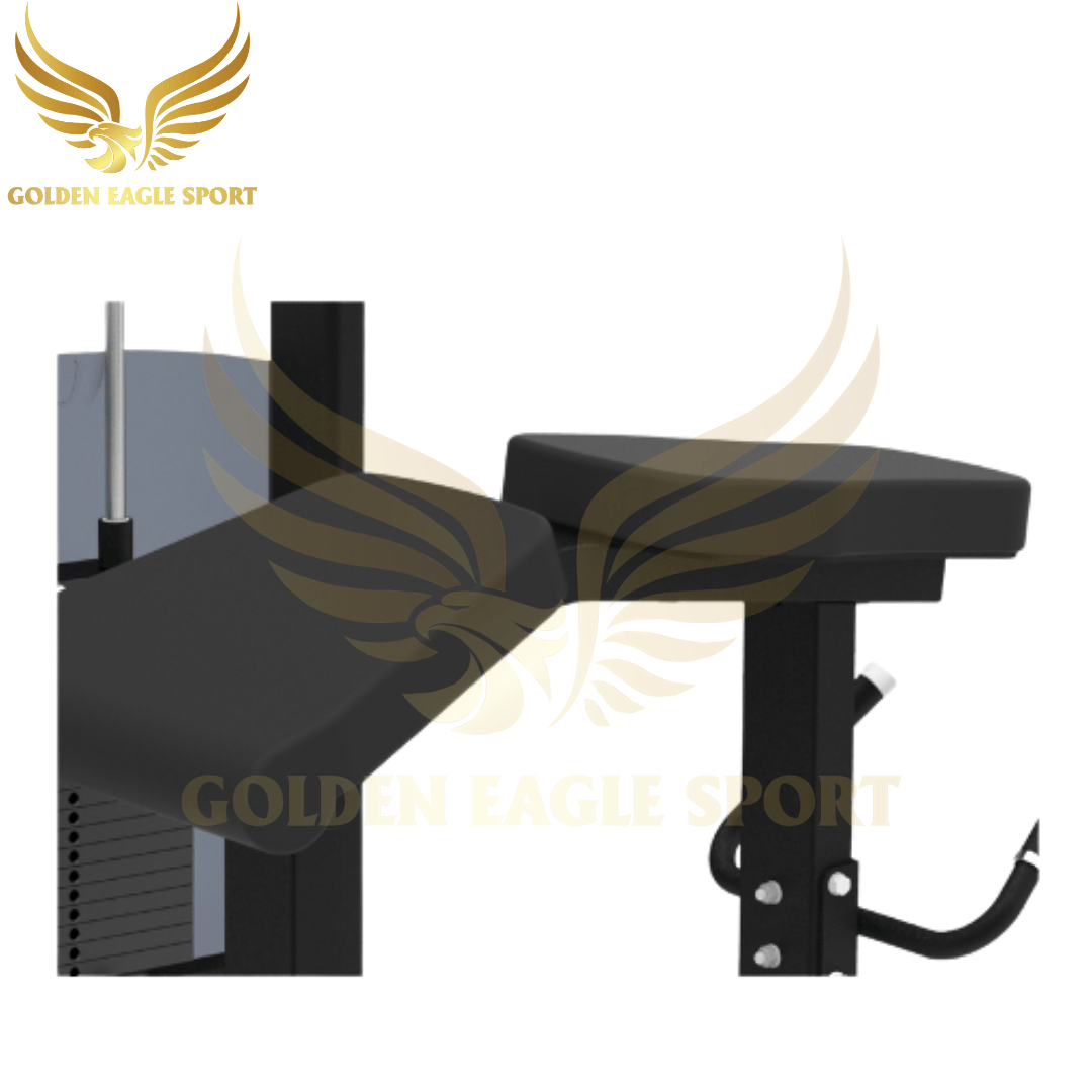 Impulse IF9321 Máy tập cơ đùi sau [V Bench Leg Curl]