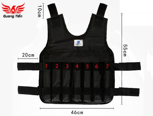 Áo tạ thể lực Zooboo