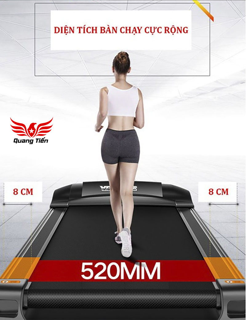 Máy Chạy Bộ Điện Đa Năng HQ 555 QT400