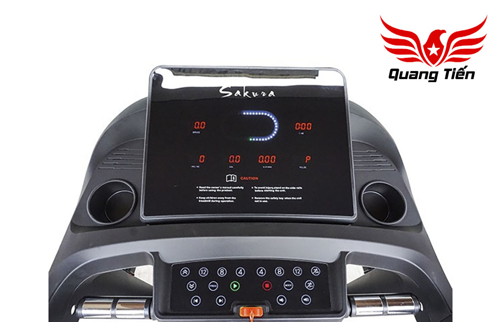 Máy chạy bộ điện đa năng Sakura HQ- 666 QT401
