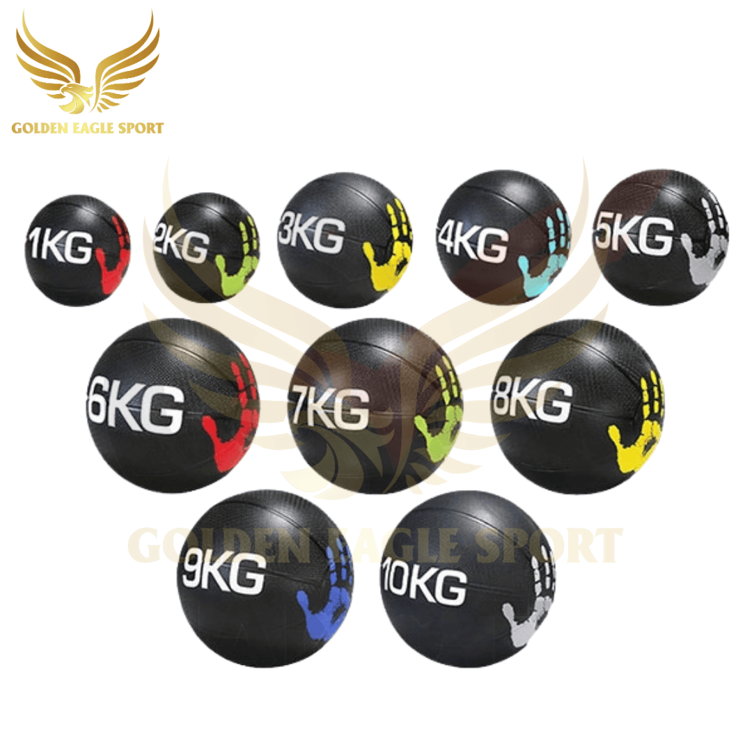 Bóng tạ tập thể lực medicine ball cao cấp chính hãng