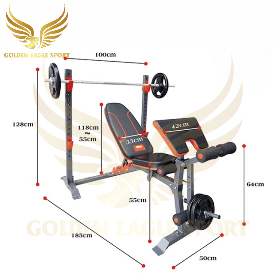 Ghế tập tạ đa năng NMS-7301