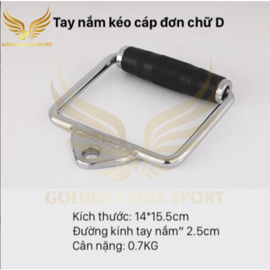 Phụ Kiện Tập Gym Kéo Xô, Dụng Cụ Tập Tay Tập Vai Lưng Chính Hãng