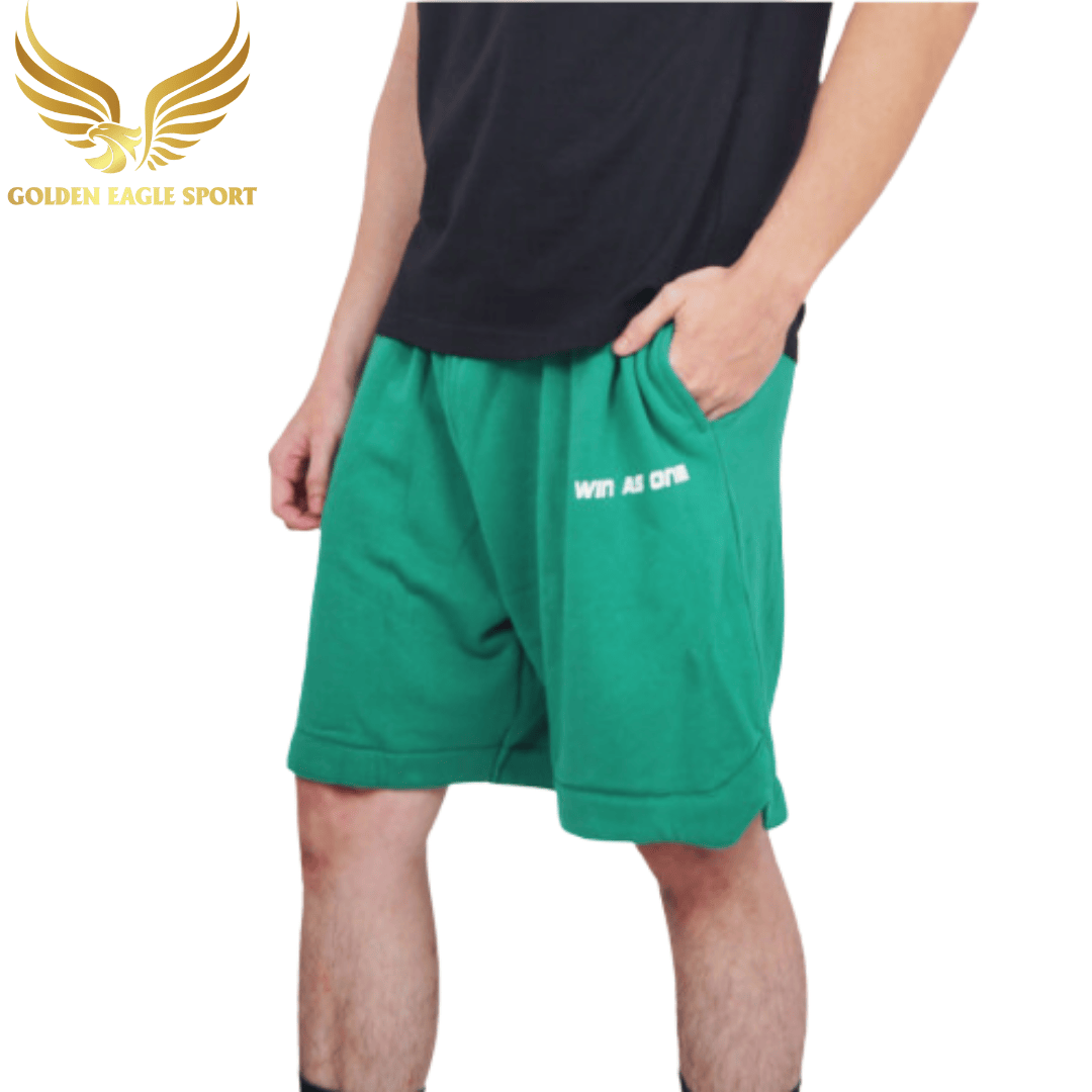 Quần Bóng Rổ Stepback Win Short In Green