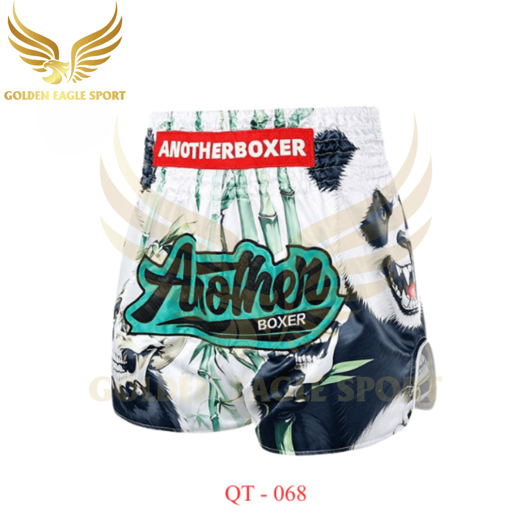 Quần Muay Thái Another Boxer Chính Hãng Muay Thai Short Chất Liệu Satin Cao Cấp | QT-068