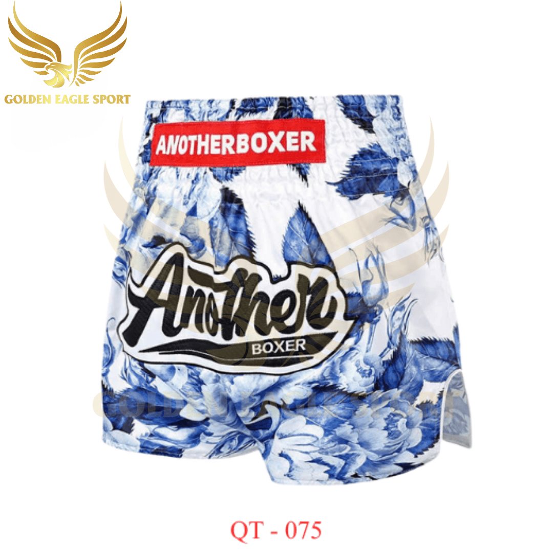 Quần Muay Thái Another Boxer Chính Hãng Muay Thai Short Chất Liệu Satin Cao Cấp | QT-075