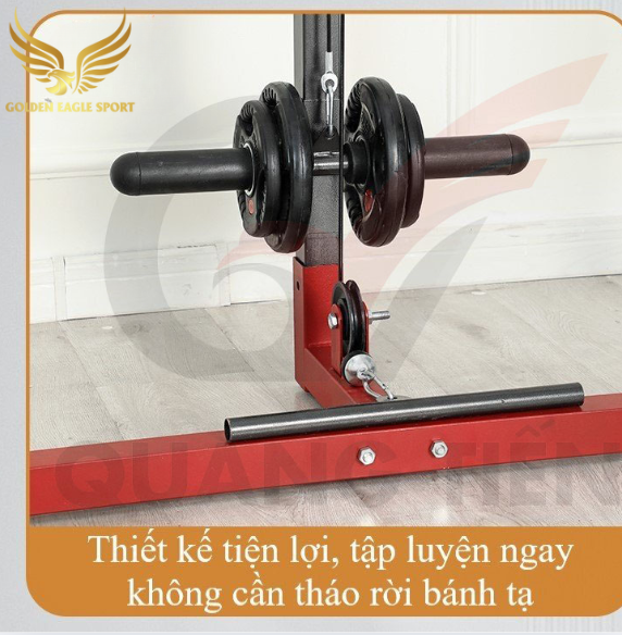 Giàn tạ đa năng Kingbox G04 + kèm ghế ( chưa bao gồm bánh tạ)