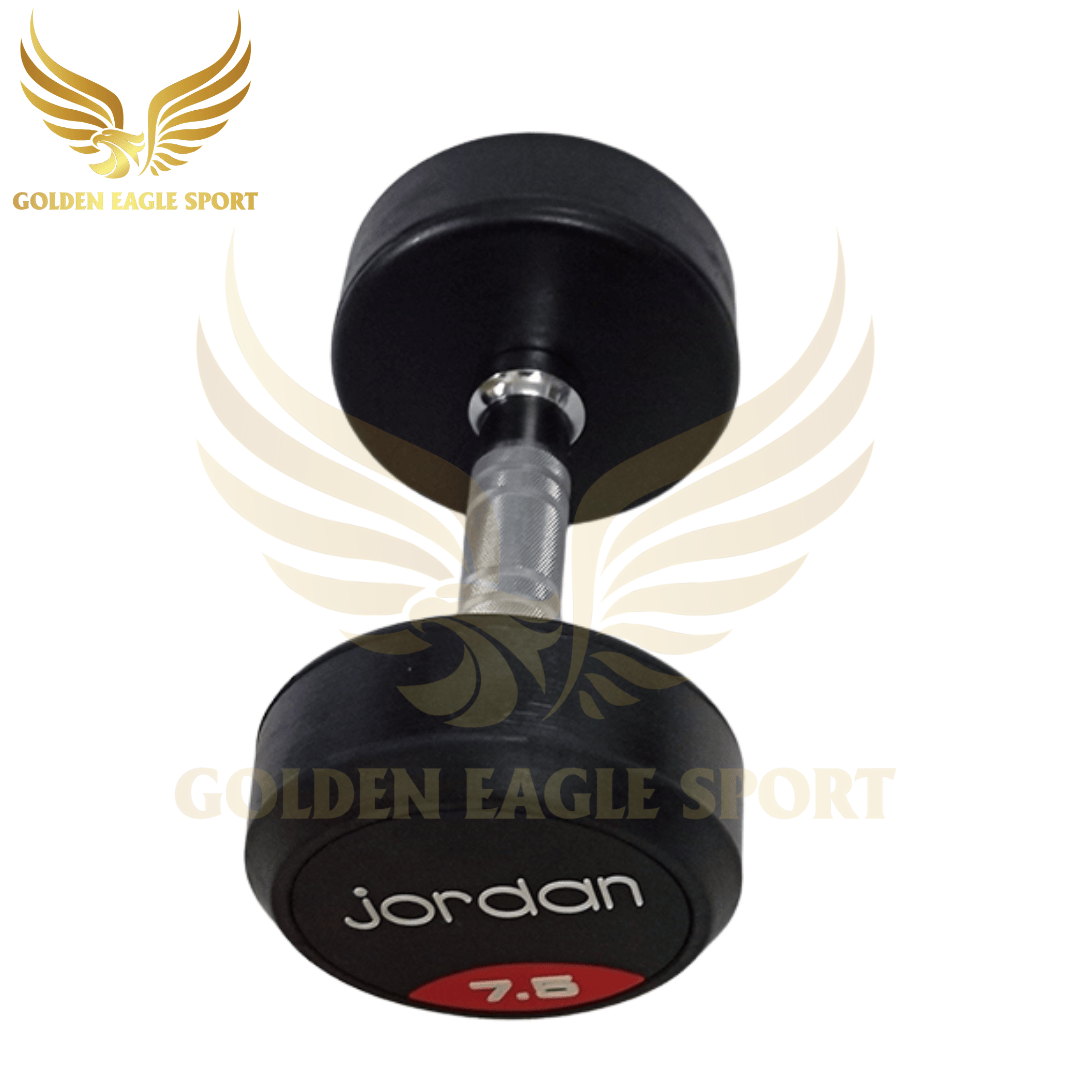 Tạ tay cao su Jordan 7,5kg cao cấp chính hãng QT21 ( giá 1 chiếc)