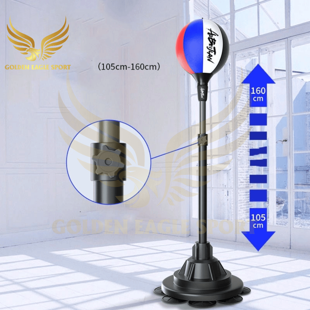 Trụ Đấm Phản Xạ ABJ Tập Luyện Boxing Tại Nhà Trụ Bóng