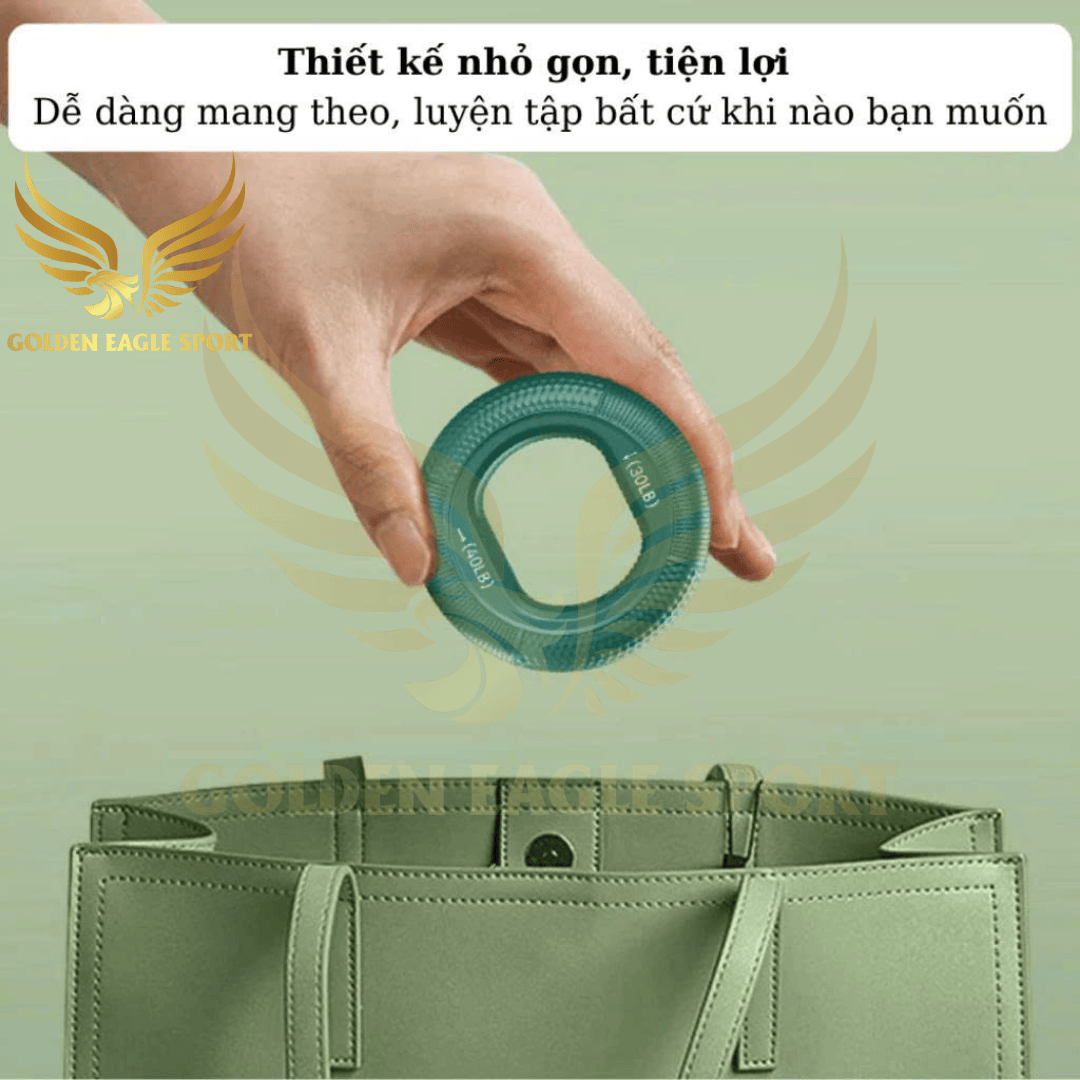 Vòng silicon tập cơ tay công thái học, cầm nắm luyện tập sức mạnh ngón tay phục hồi chức năng