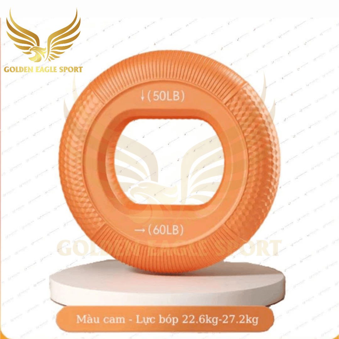 Vòng silicon tập cơ tay công thái học, cầm nắm luyện tập sức mạnh ngón tay phục hồi chức năng