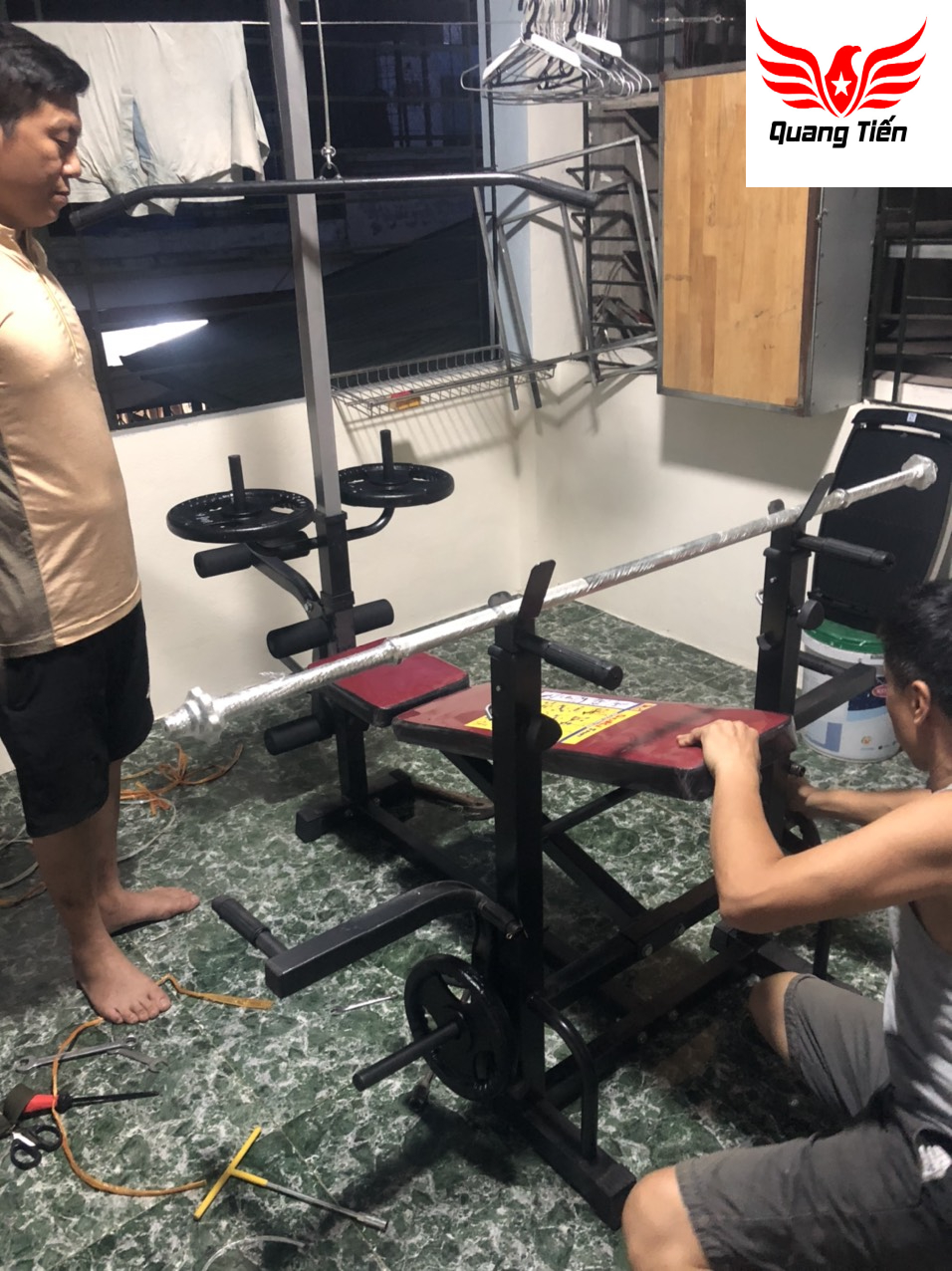 Ghế tập tạ đa năng Xuki 2020