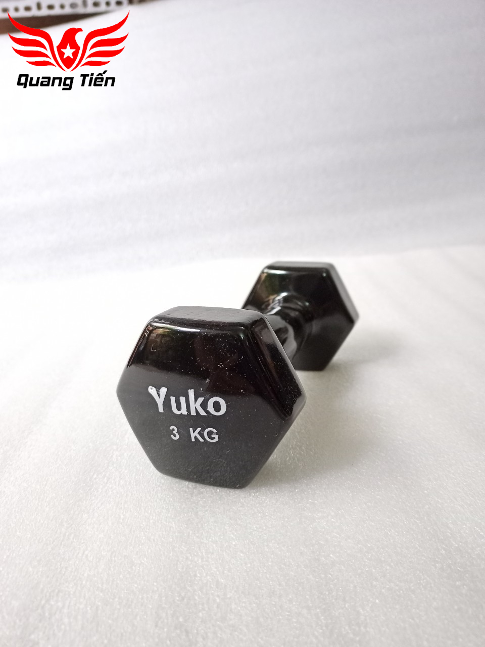 Tạ tay cao su lục giác YuKo cao cấp QT22 ( giá 1 chiếc)
