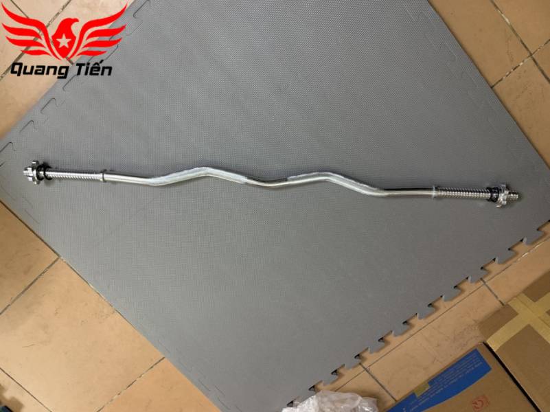 Đòn tạ chữ Z phi 27 mạ crom hàng nhập khẩu siêu đẹp QT-303