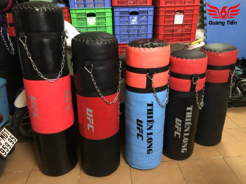 Bao đấm 1,1m UFC Thiên Long màu xanh da trời mẫu 2021