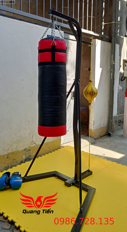 Khung treo bao cát đấm lắp ráp QT212( chưa bao gồm bao đấm,bóng phản xạ )