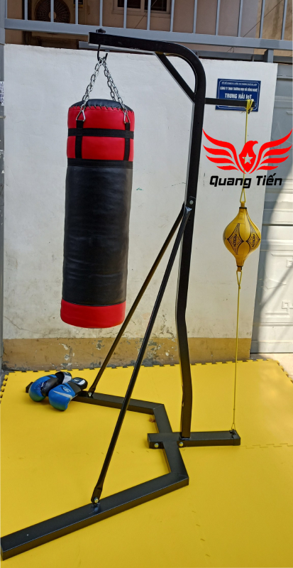 Khung treo bao cát đấm lắp ráp QT212( chưa bao gồm bao đấm,bóng phản xạ )