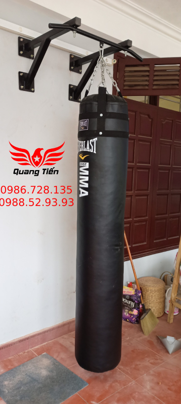 Giá treo bao cát kèm xà đơn 16 lở sắt siêu chắc sơn tĩnh điện QT211