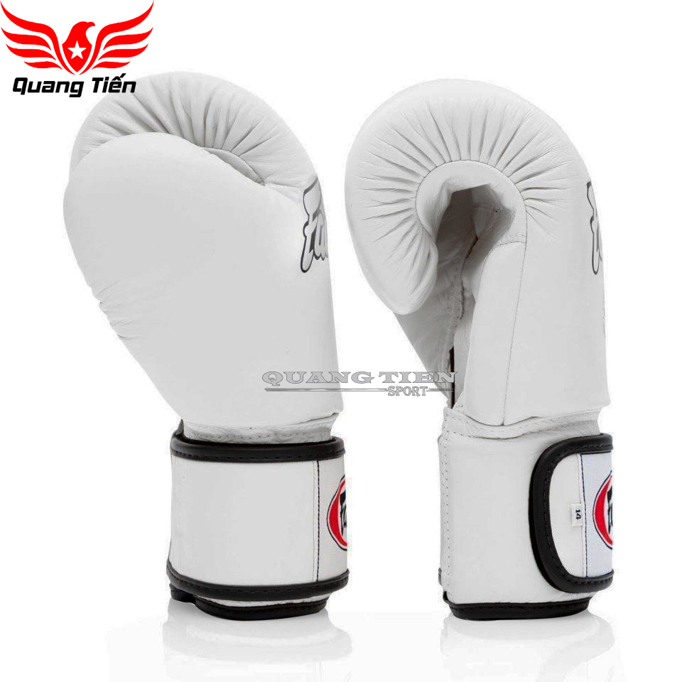 Găng Boxing Fairtex BGV1 Universal Gloves - Breathable - Trắng