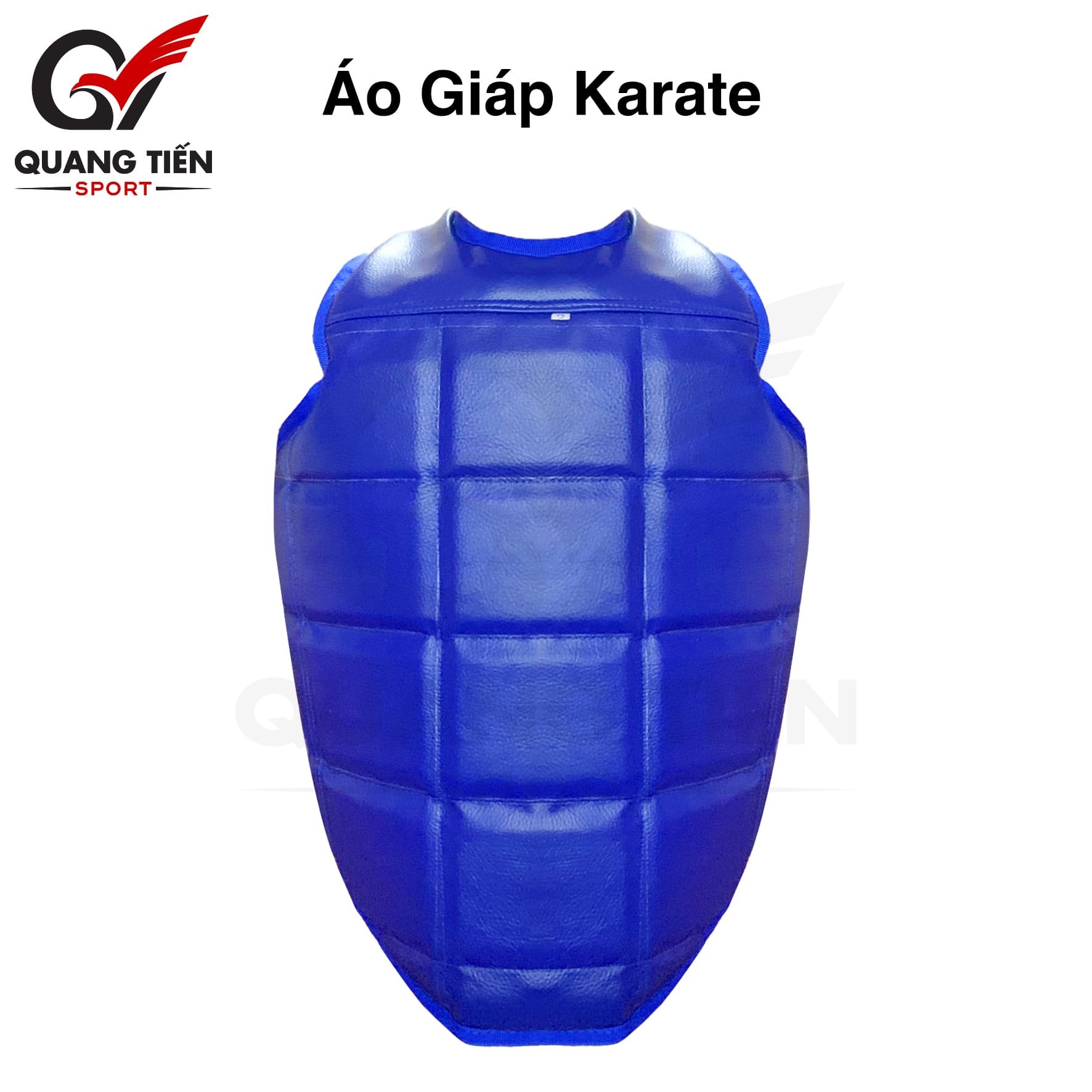 Áo giáp ngực karate cao cấp dày dặn thi đấu