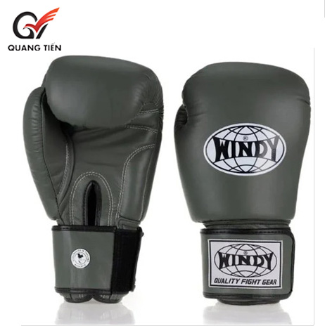 Găng Tay Boxing Windy BGVH Classic - Xanh bộ đội