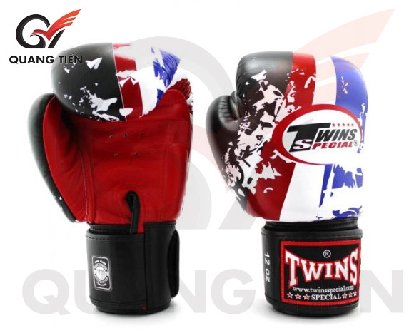 Găng Tay Boxing Twins FBGVL3-44TH HỌA TIẾT CỜ THÁI LAN