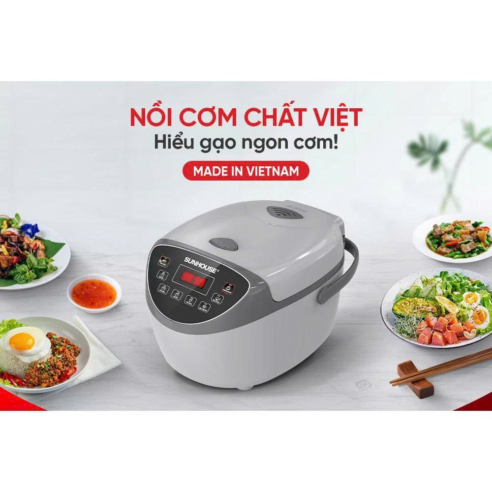 Nồi cơm điện tử 1.8L Sunhouse SHD8912