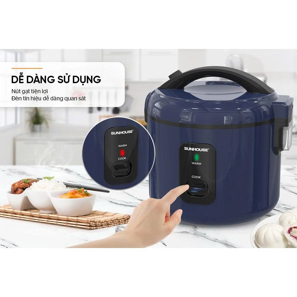Nồi cơm điện 1.2L Sunhouse SHD8213