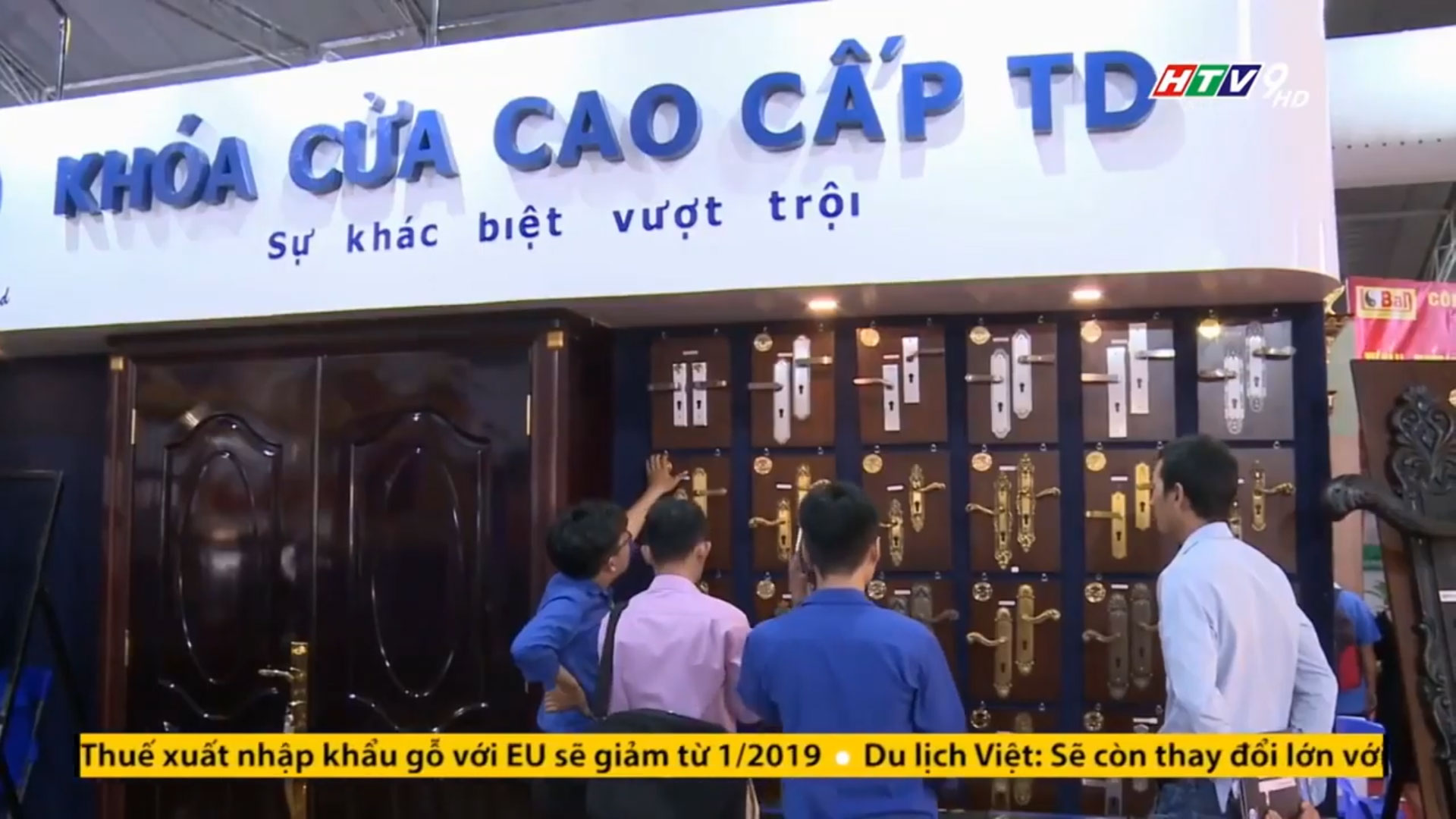 KHOÁ CỬA CAO CẤP TD - TẠI TRIỂN LÃM VIETBUILD LẦN 3 HCM 2018