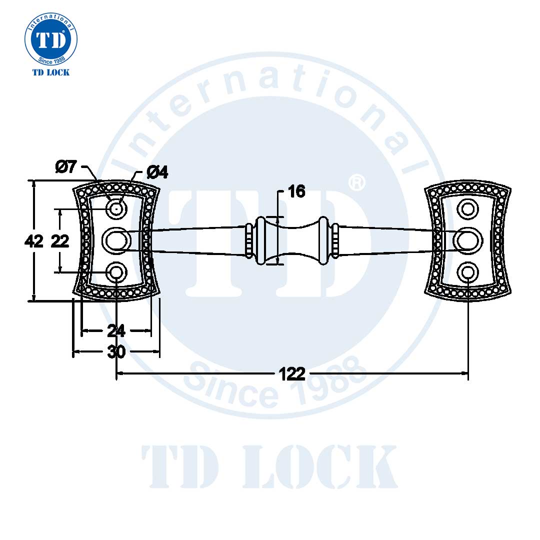 TAY NẮM CỬA SỔ - BPH-03711-2