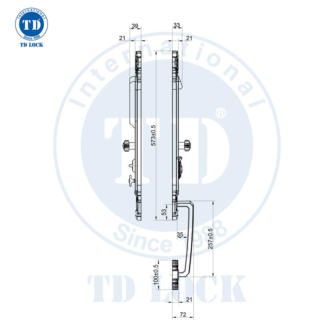 KHÓA ĐIỆN TỬ THÔNG MINH CỬA GỖ - BSM-488489-2