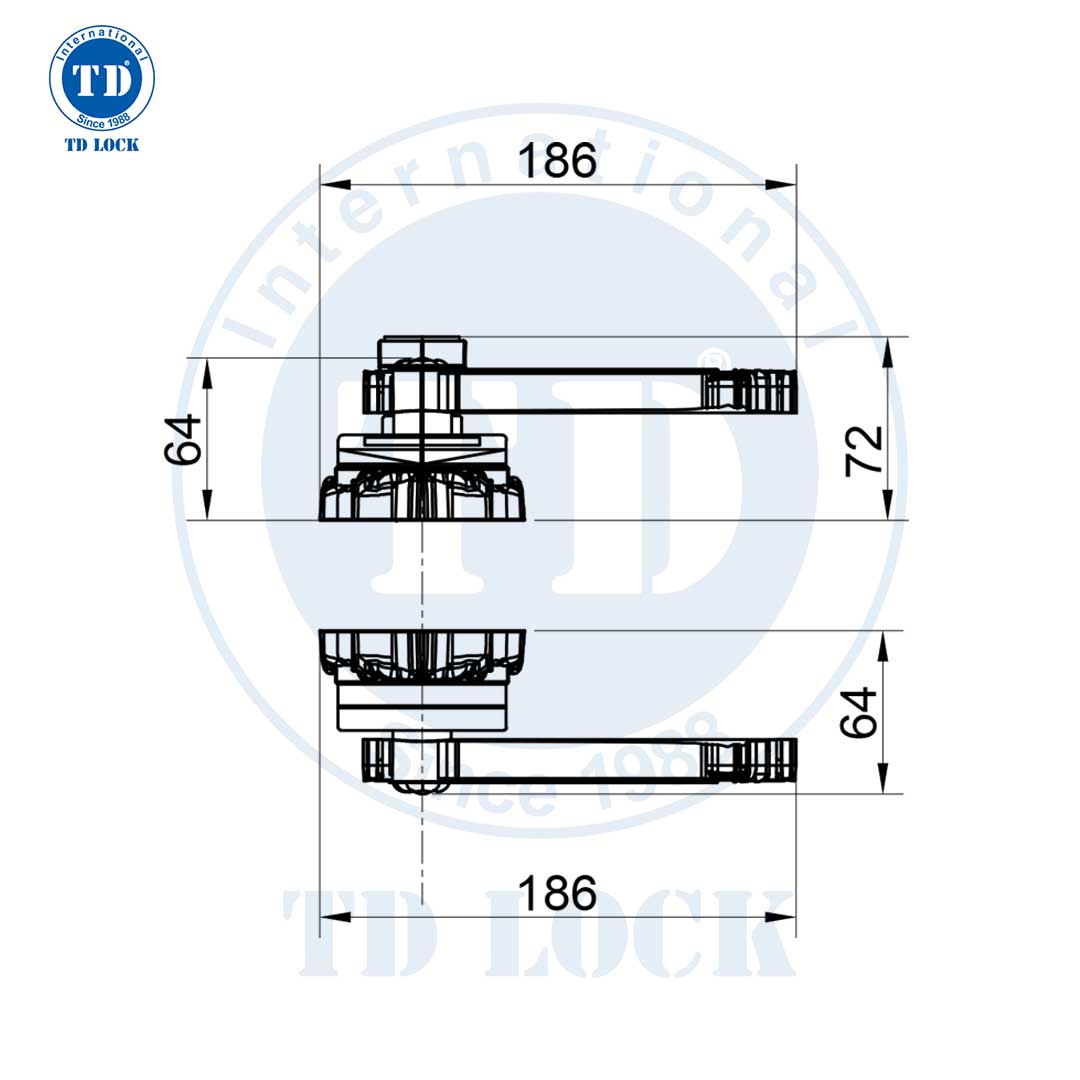 KHÓA ĐIỆN TỬ THÔNG MINH CỬA GỖ - BSM-488489-G