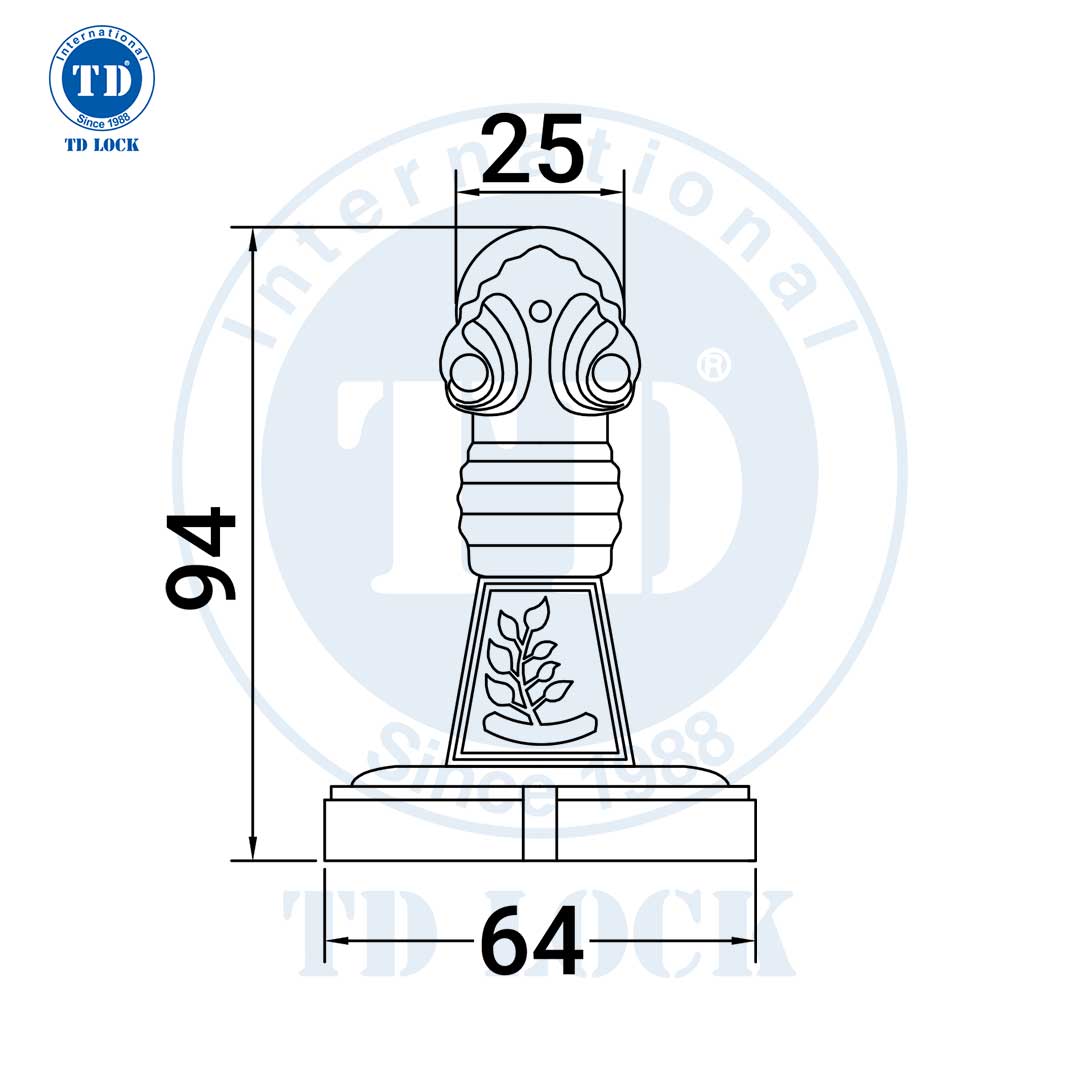 HÍT CỬA CỬA GỖ - BHI-11001-2