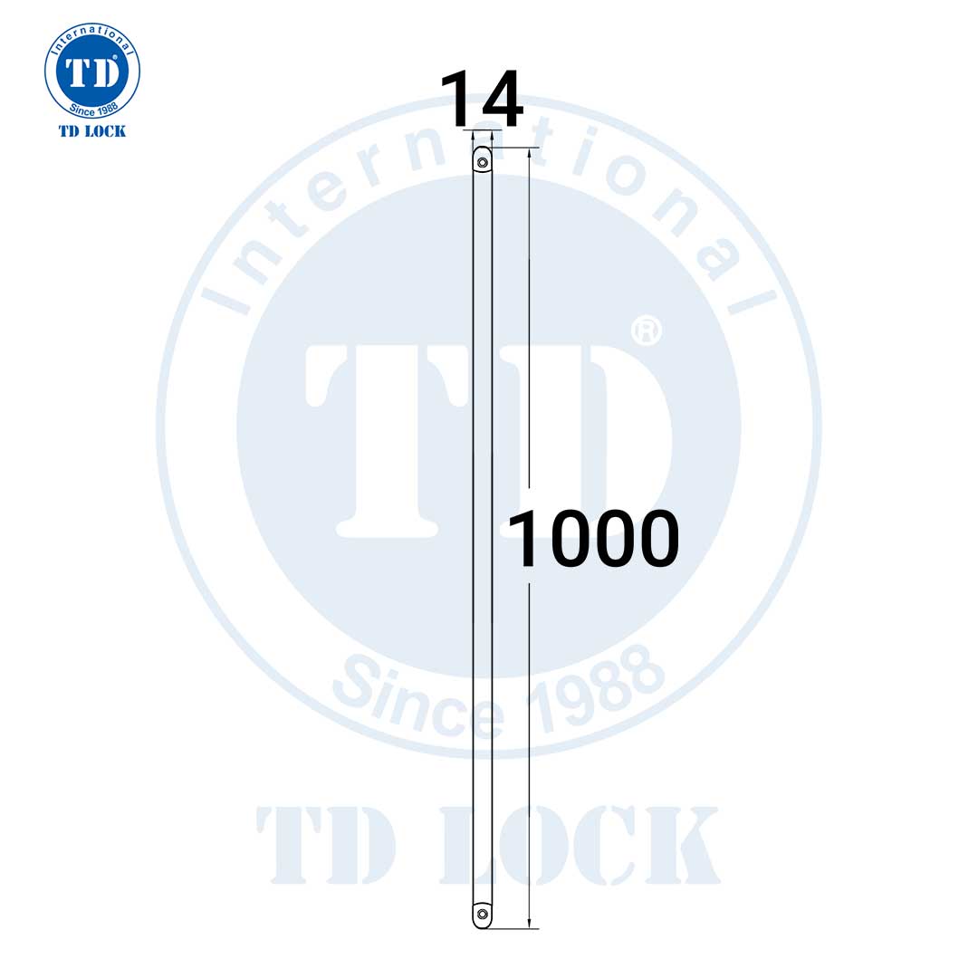 THANH TRƯỢT ĐỒNG CỬA GỖ - BTT-474-1.0