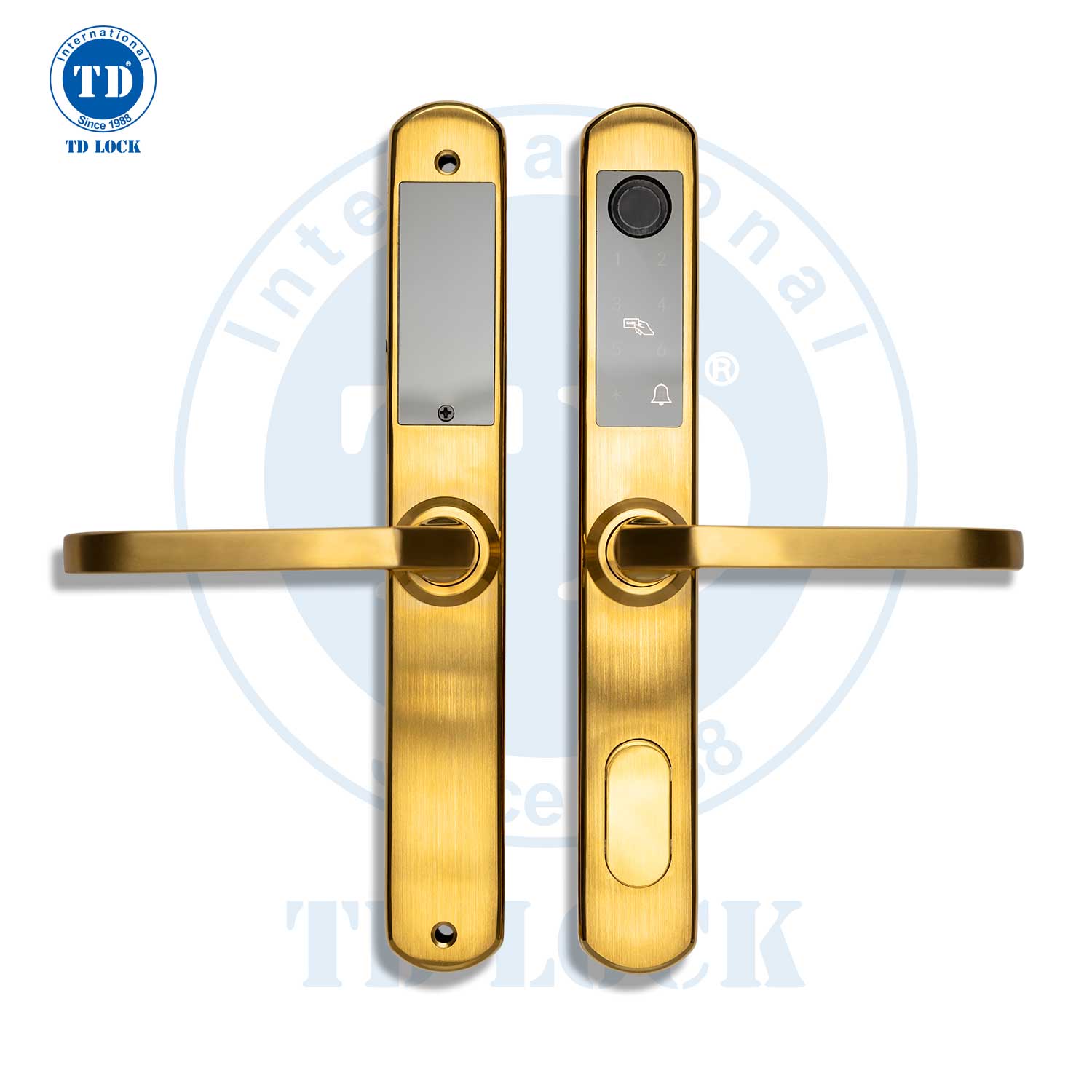 KHÓA ĐIỆN TỬ CỬA NHÔM - SSM-236290-G GOLD
