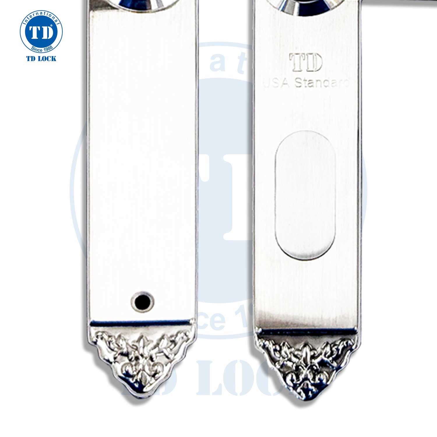 KHÓA ĐIỆN TỬ CỬA NHÔM - SSM-380380 INOX REAL